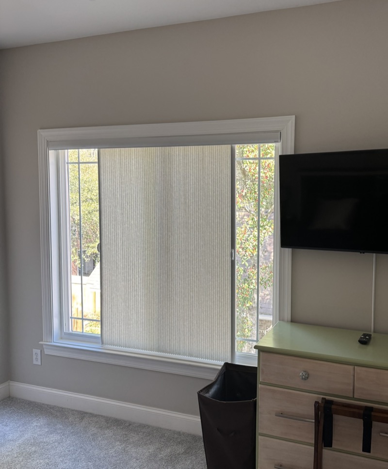 Commercial roller shades in a Charleston restaurant providing glare control